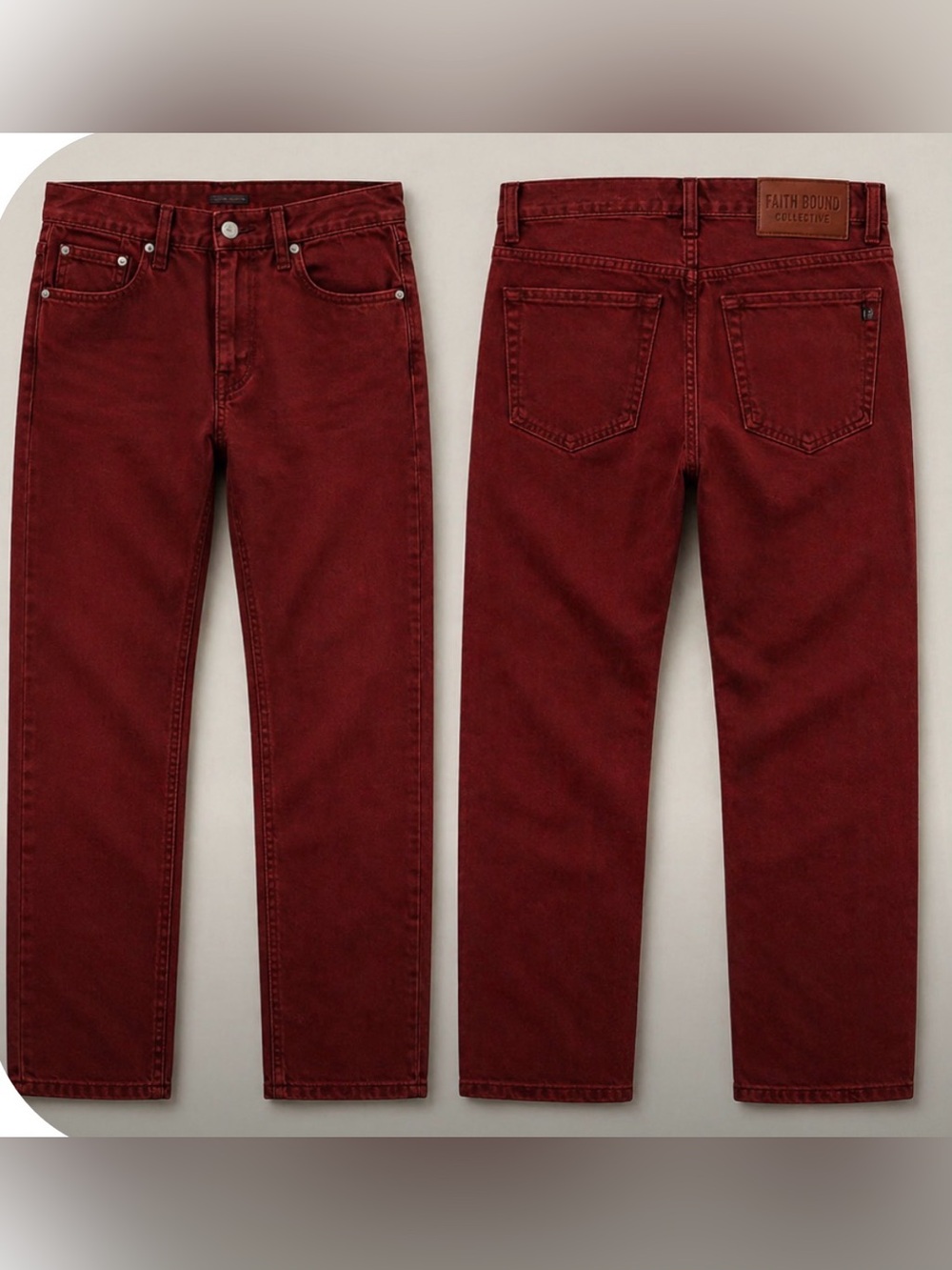 Levi's Men's Crimson Straight-Leg Jeans